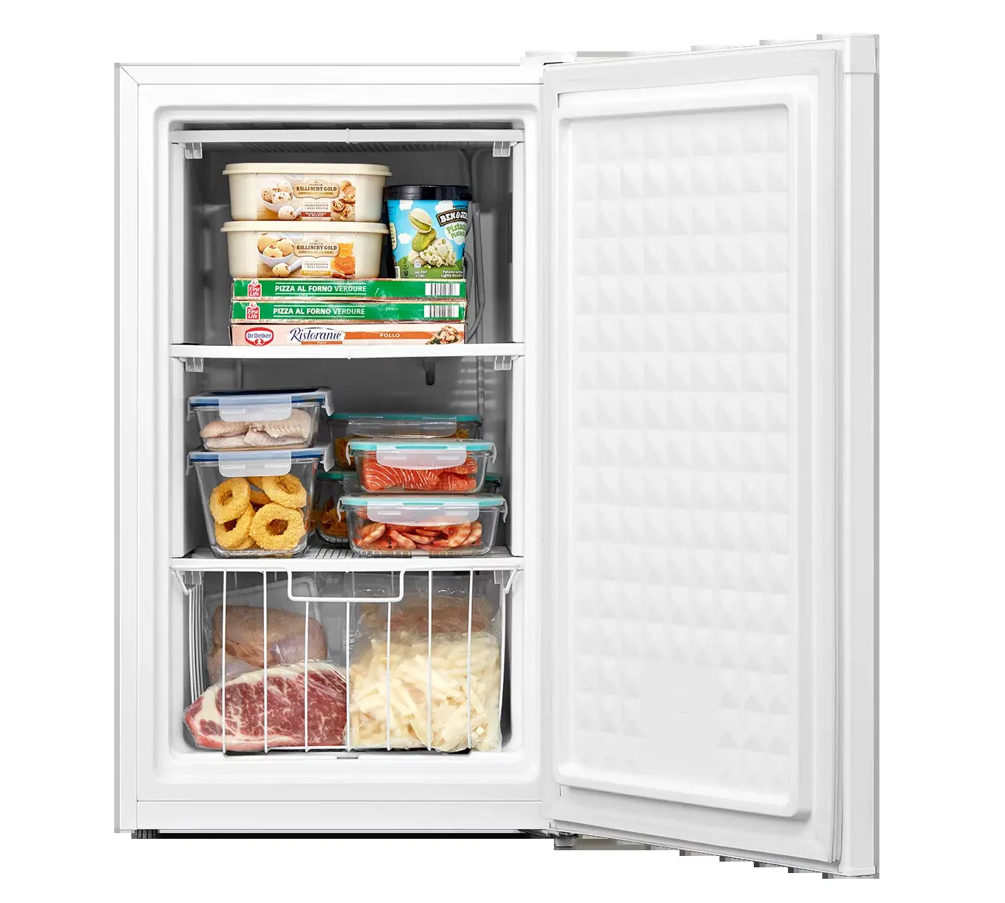 Arctic King 3.0 Cu. Ft. Staande Vriezer met Roestvrijstalen Deur, E-Star