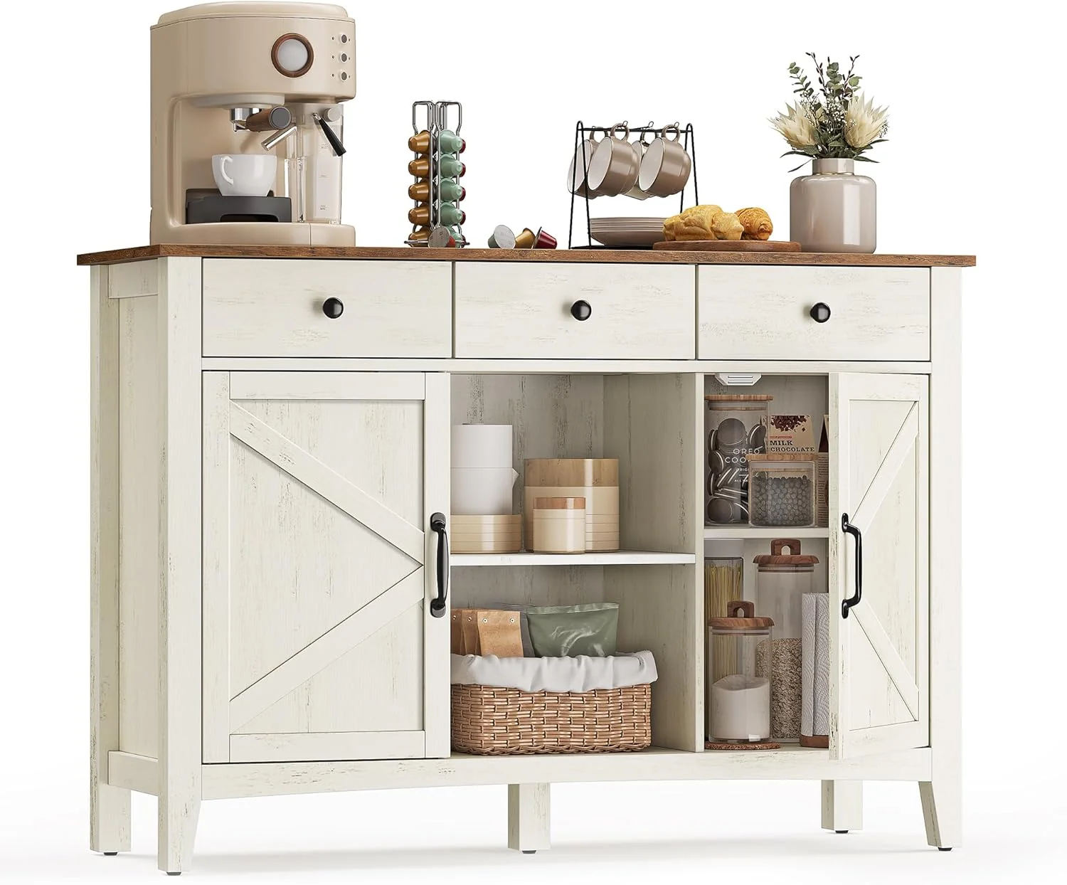 VASAGLE LIRY Collection - Storage Cabinet, Buffet Cabinet, Sideboard, Credenza
