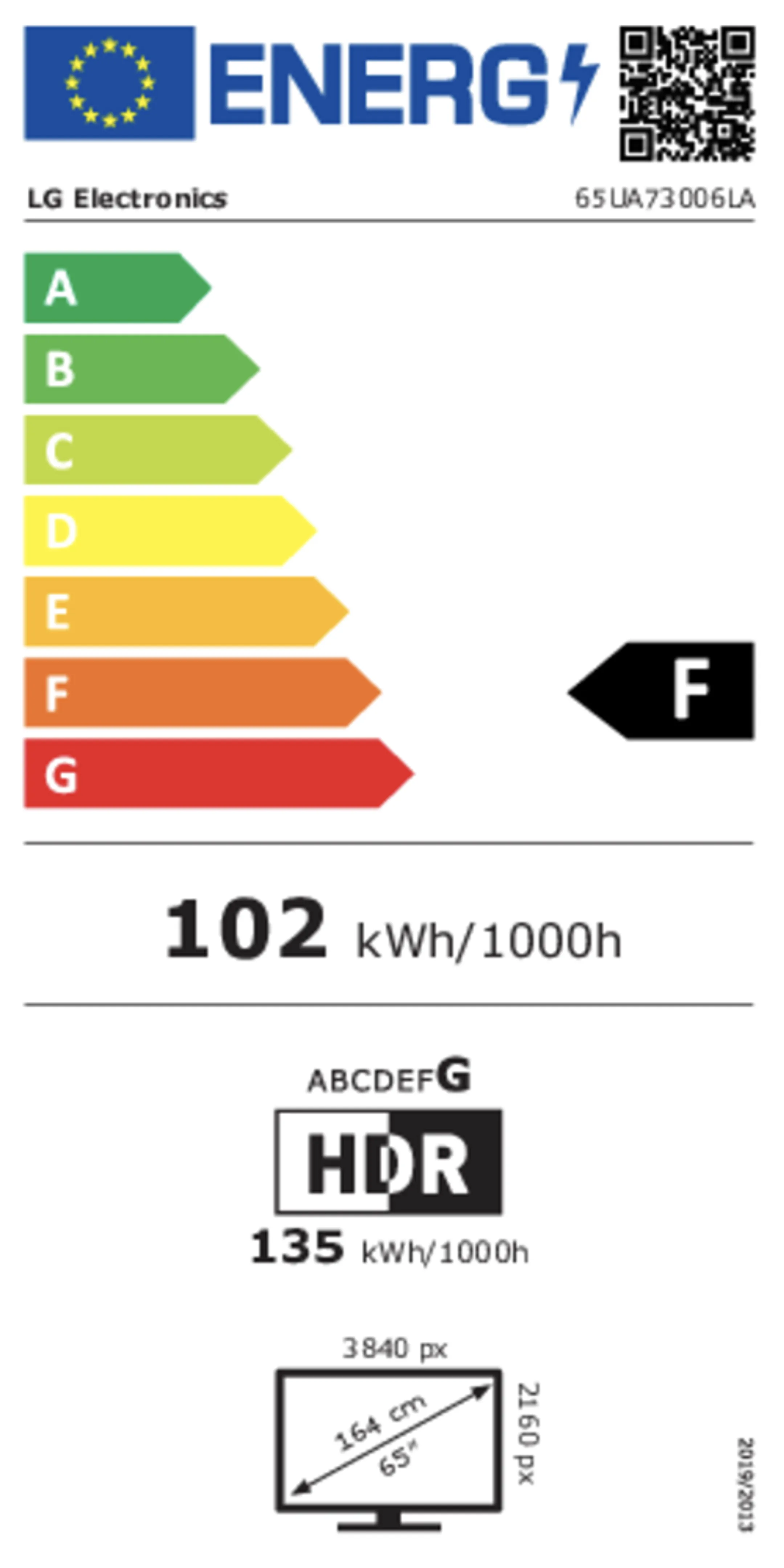 LG LED TV 4K 65UA73006LA (2025) - 65 inch