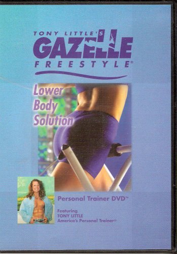 Tony Little's Gazelle Freestyle Lower Body Solution Personal Trainer DVD by Fitness Quest : Elettronica