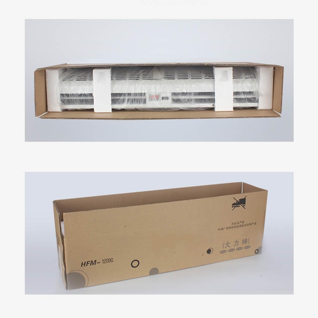 Wandmontierter Türluftschleier, 0.6M 0.9M 1.0M 1.2M 1.5M Luftschleier, Gewerblicher Luftschleier Für Tür, Fenster, Eingang, 2 Geschwindigkeiten (Size : 60cm)