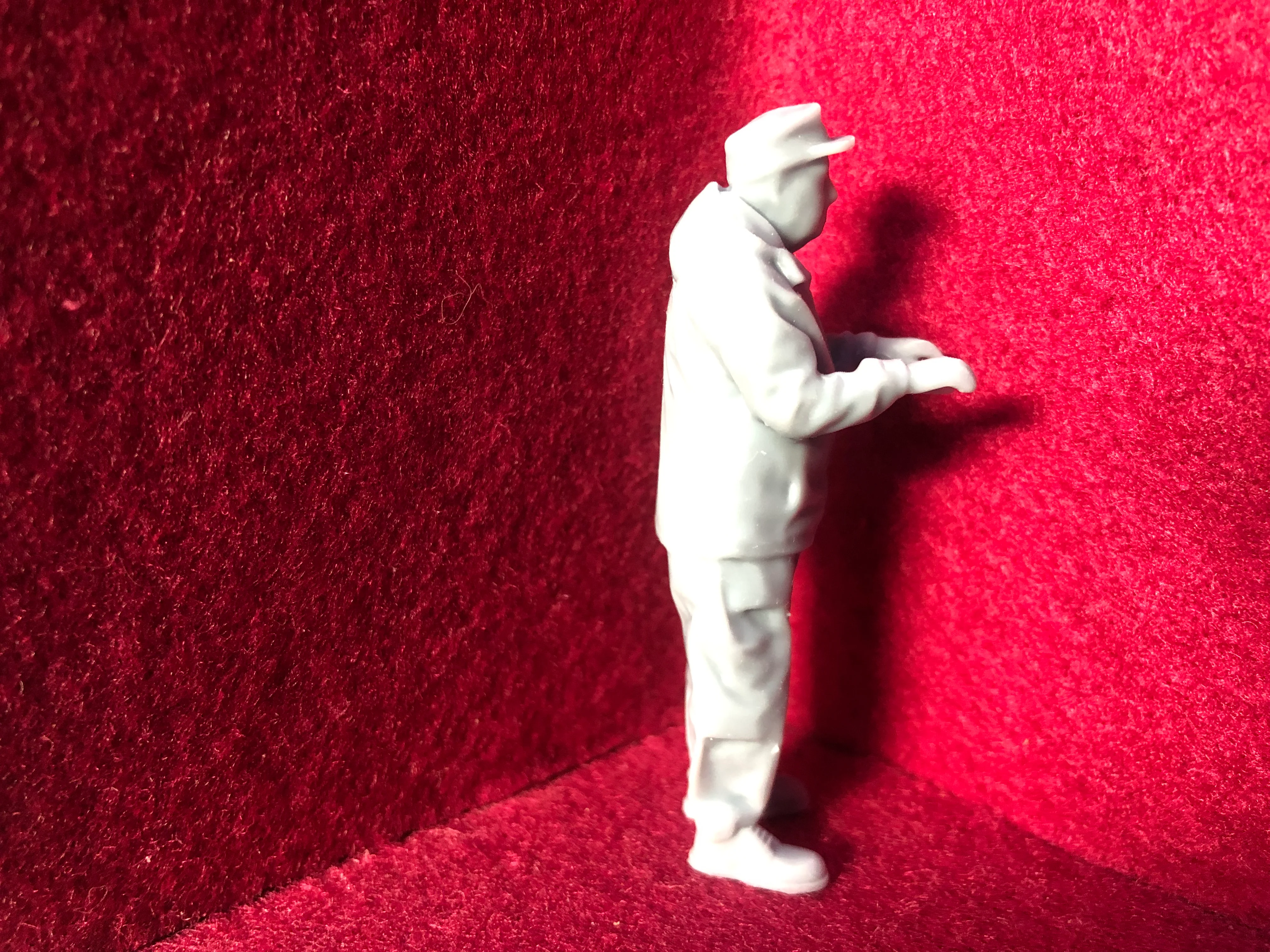 G-Scale driver figure - 3D scan of a real person - D038 (also GN15)