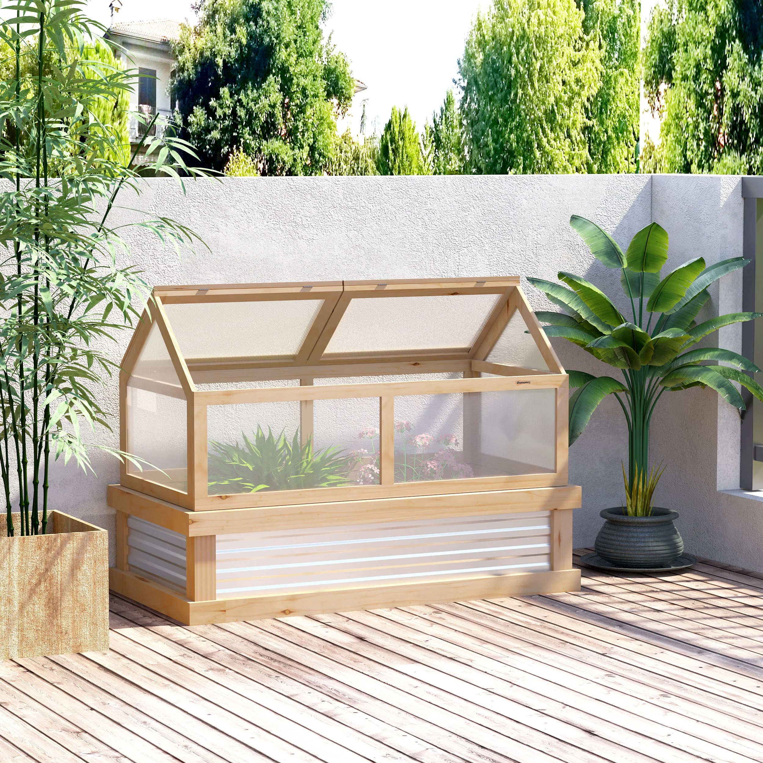 2025 Outsunny Verhoogde Tuinkit