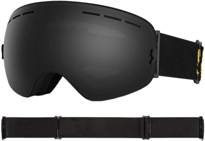 Motorradbrille zum Skifahren UV400-Schutz Skifahren Schneebrille Skibrille Herren Damen Snowboardbrille Brille Antibeschlag-Skimaske Reitbrille (Farbe: 14) (A)