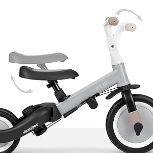 KikkaBoo Triciclo Evolutivo de Bebé 5 en 1 Flip