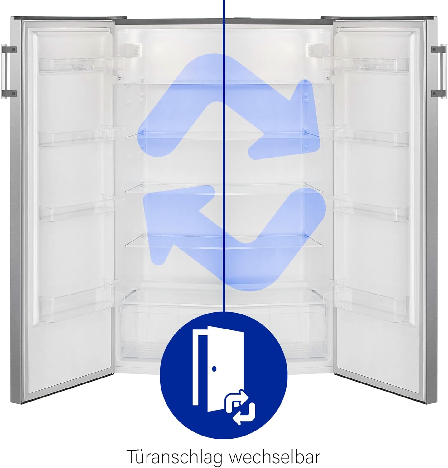 Bomann VS 7316 Full Room Fridge, White
