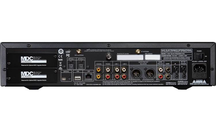 NAD C 658 BluOS? network player/preamp/DAC with Wi-Fi and Bluetooth