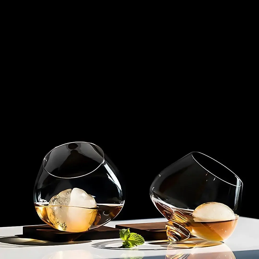 Rotierendes Whiskeyglas