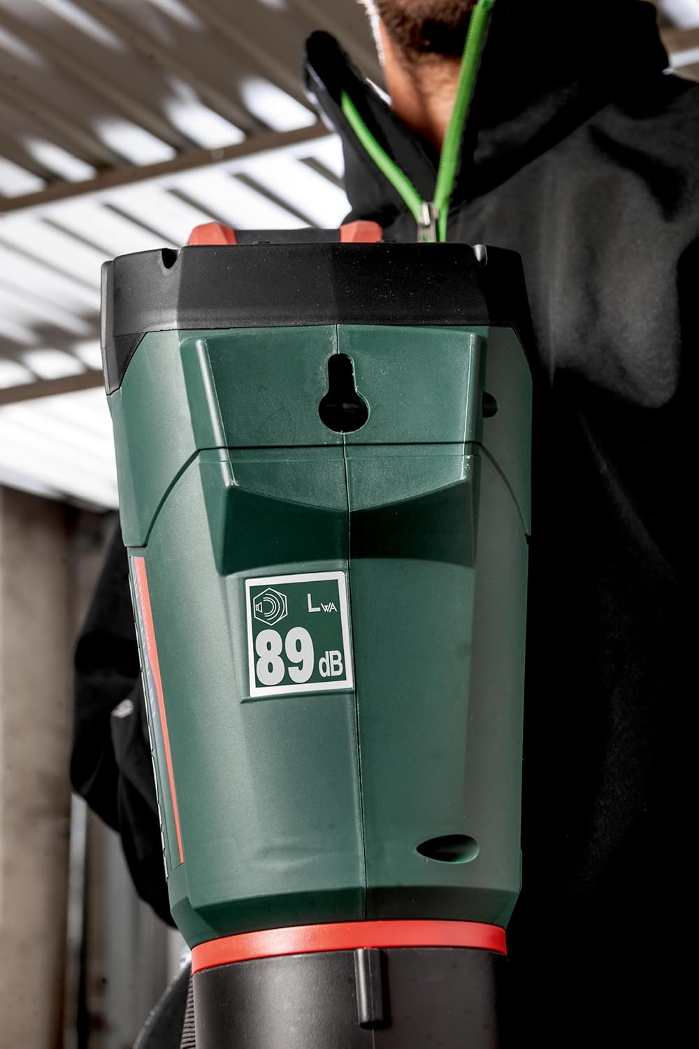 metabo Akku-Laubbläser LB 18 LTX BL – 601607850 – 18 V – Leiser Akku-Laubbläser mit starkem Motor und konstanter Blaskraft – Ohne Akku und Ladegerät, Grün
