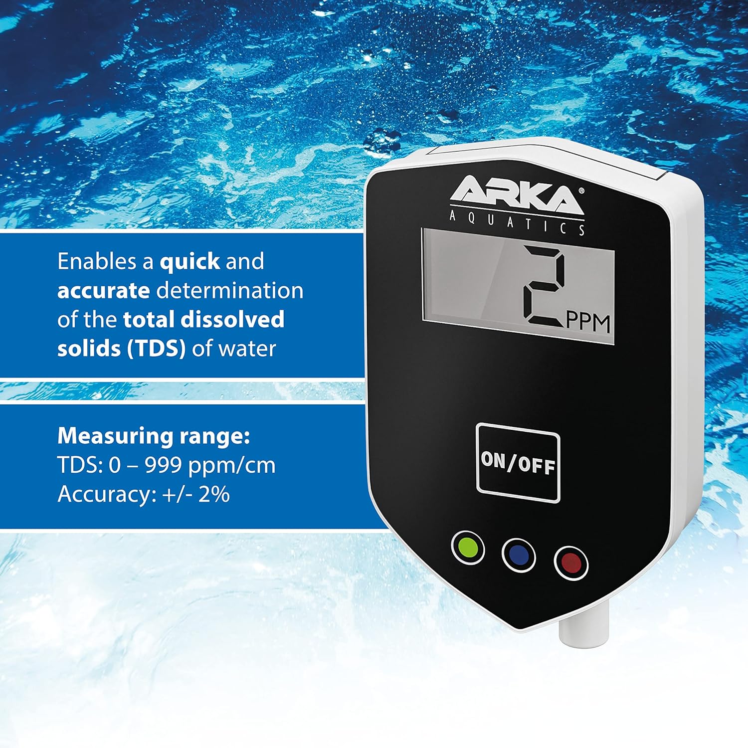 ARKA myAQUA 1900 Umkehrosmoseanlage 1900 L/Tag - Wasserfilter & Enthärtungsanlage, entfernt bis zu 99% Salze, Schadstoffe & Bakterien - Für Aquarien & Haushalt