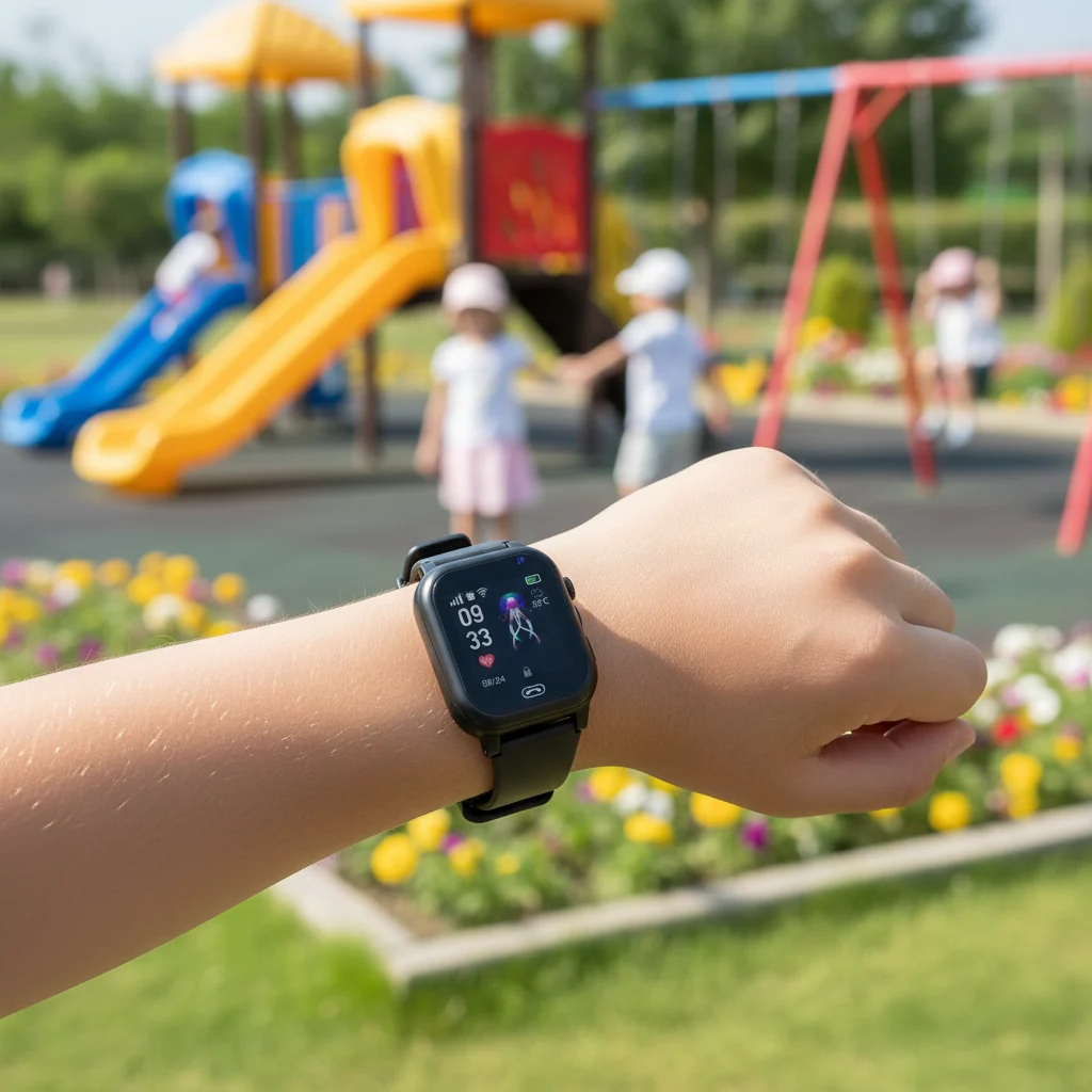 4G Kinder GPS Smartwatch mit Videoanrufen, SOS & Lernspielen