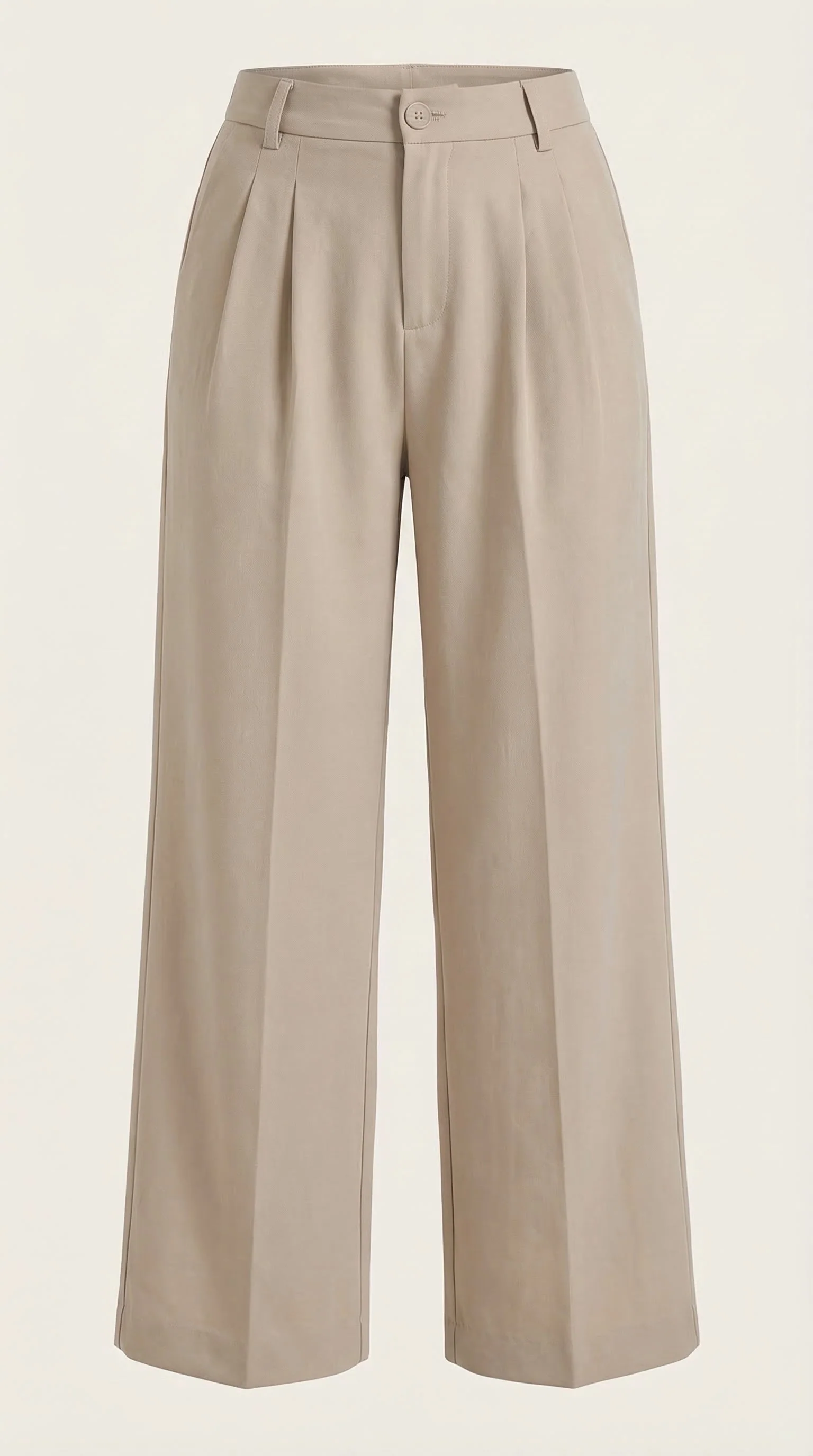 High Waist Stoffhose