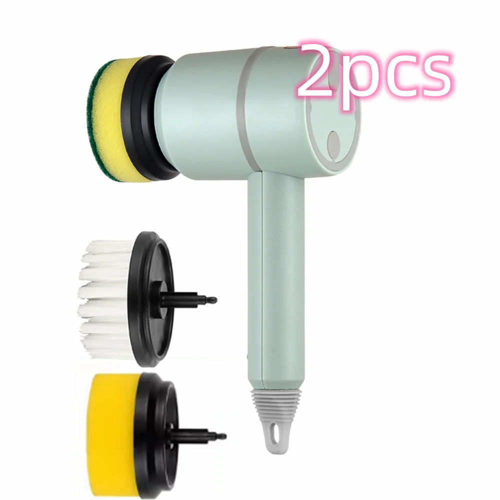 Cordless Electric Cleaning Brush �?USB Rechargeable Spin Scrubber for Kitchen, Bathroom & Tile Cleaning