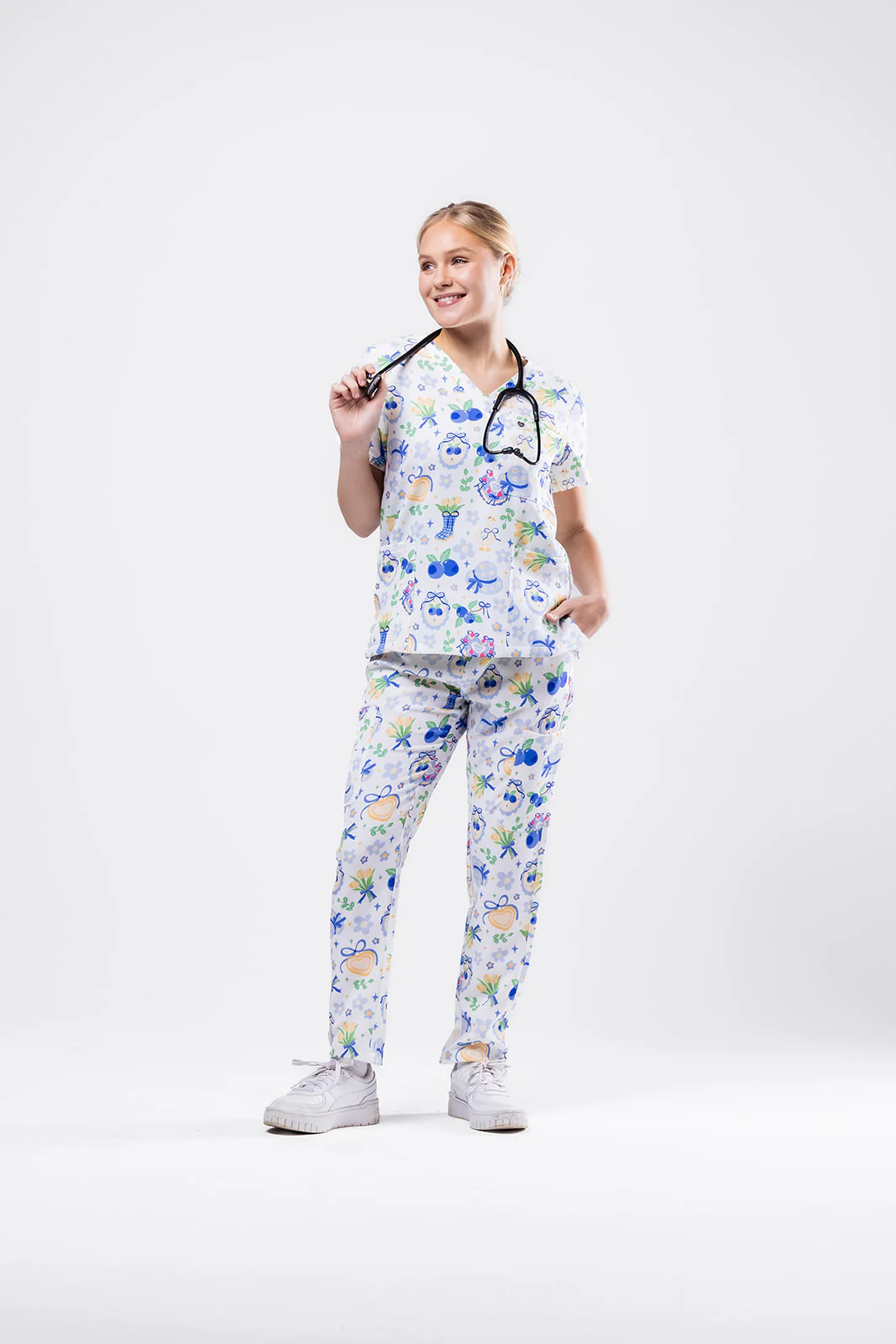 Coquette Scrub Set