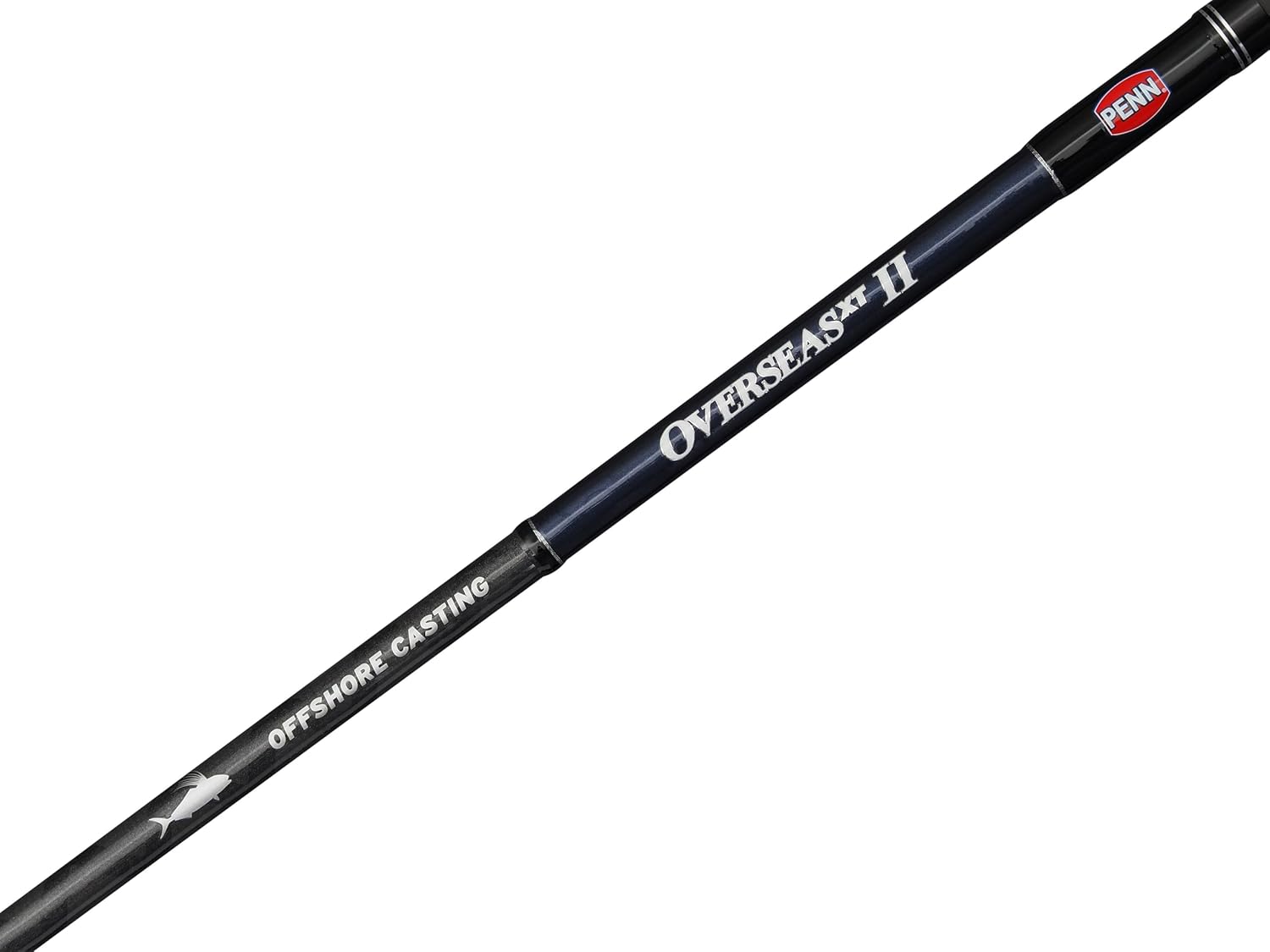 Penn Overseas XT II Offshore Casting Angelrute | Salzwasser-Spinnrute für Thunfisch, Köhler und Großfische | Stickbaits und Weitwurf | Mehrere Größen