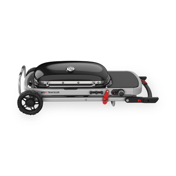 Weber Traveler Compact Gas Barbecue Black
