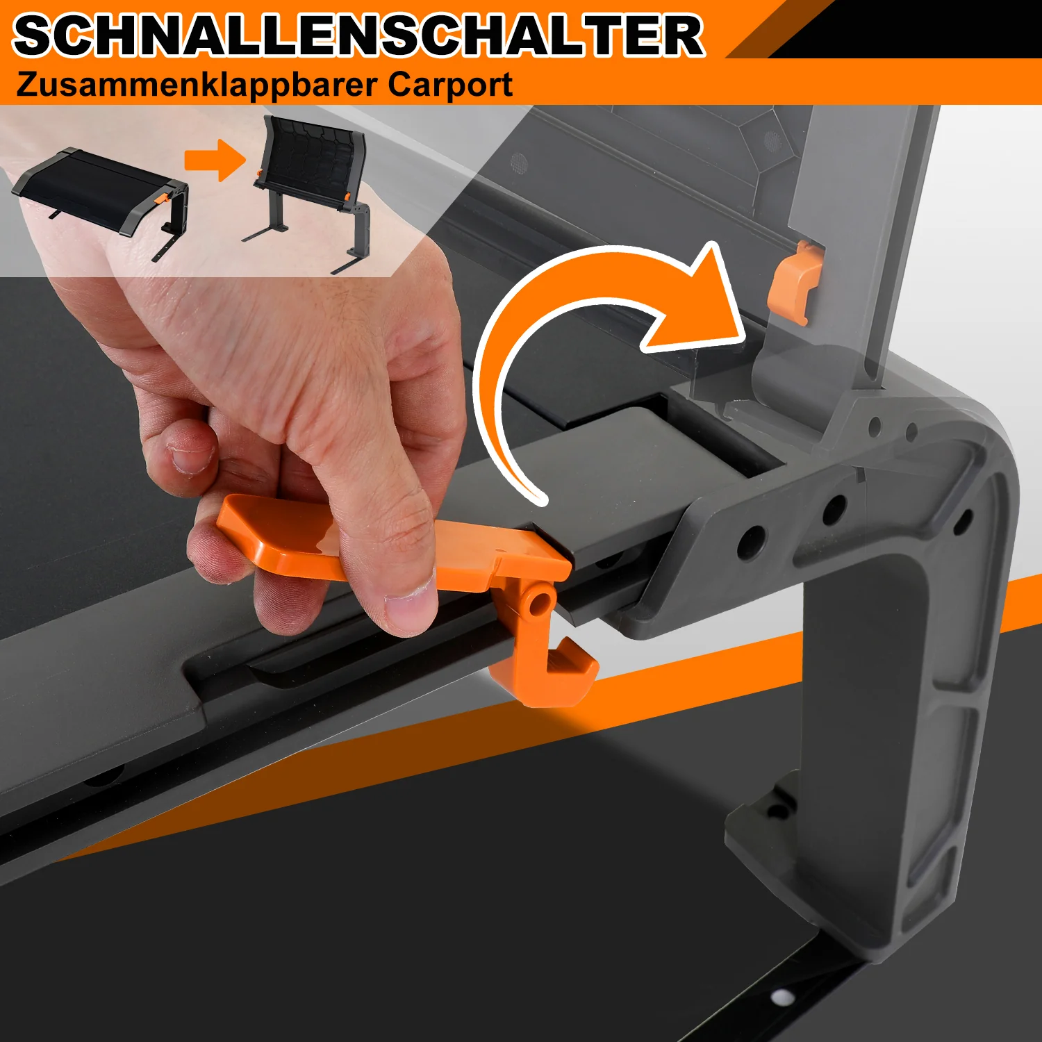 Sonnewelt Rasenmher Garage Klappbar