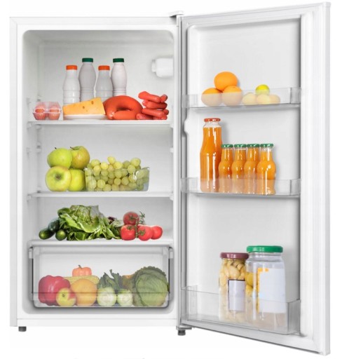 Dobra Mała Lodówka Hotelowa Biurowa Podblatowa 85cm Biała Pojemna Tania TTR