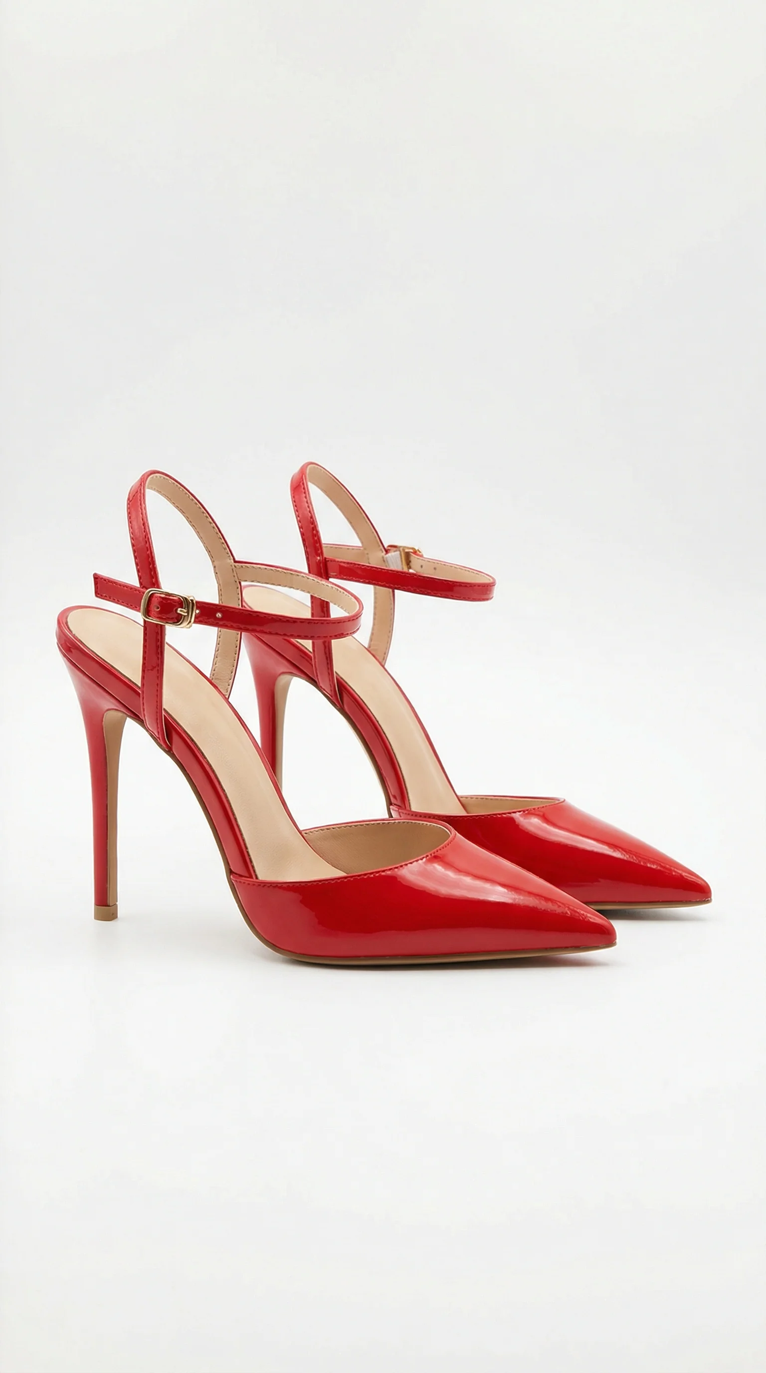 High Heels mit spitzer Zehenbox