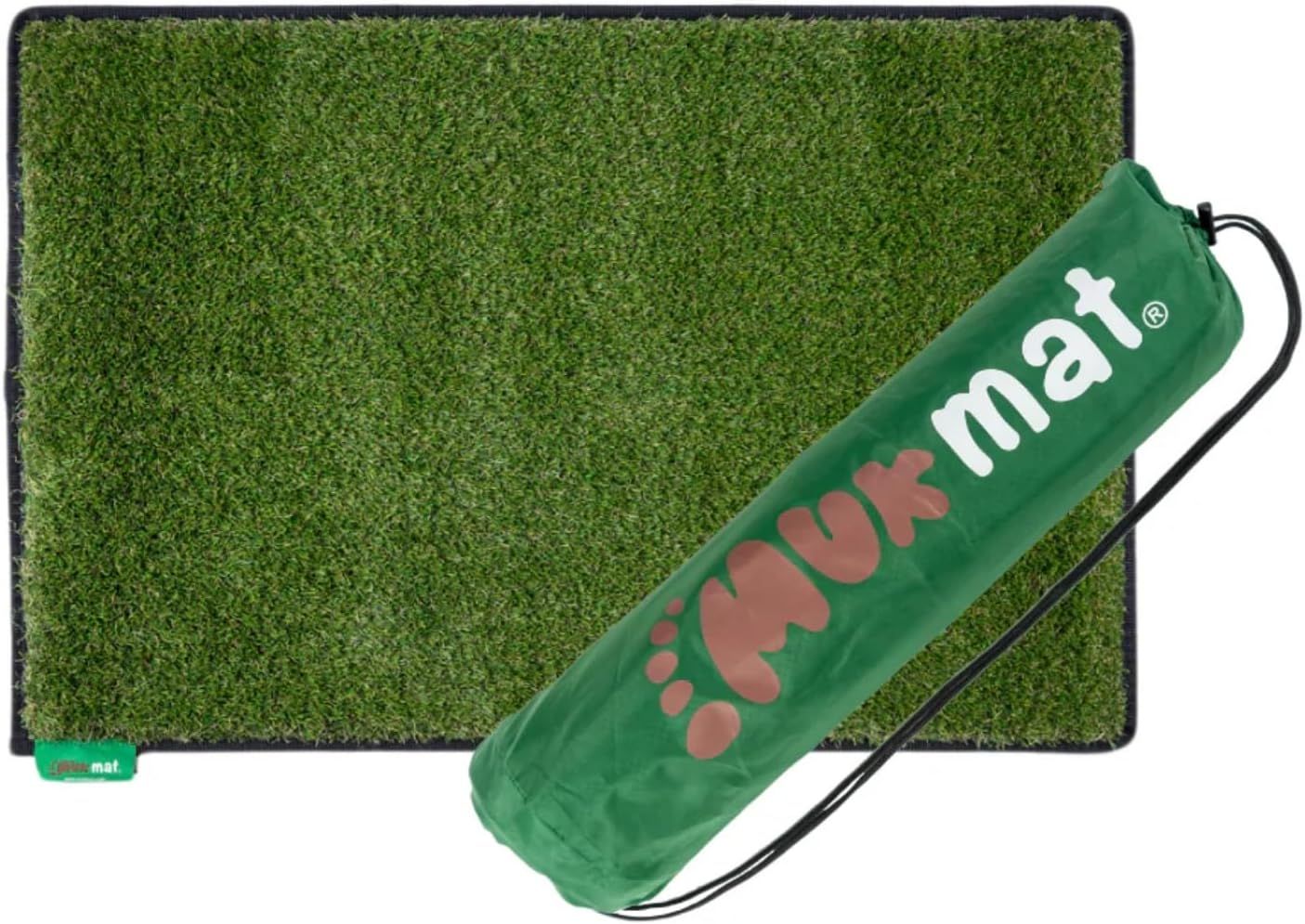 Premium Large Artificial Grass Door Mat - Indoor & Outdoor, Easy Clean, 90x60cm