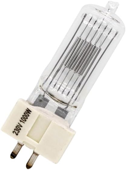 10 Stück CP70 GX9.5 230 V 1000 W Halogenlampe for Scheinwerfer