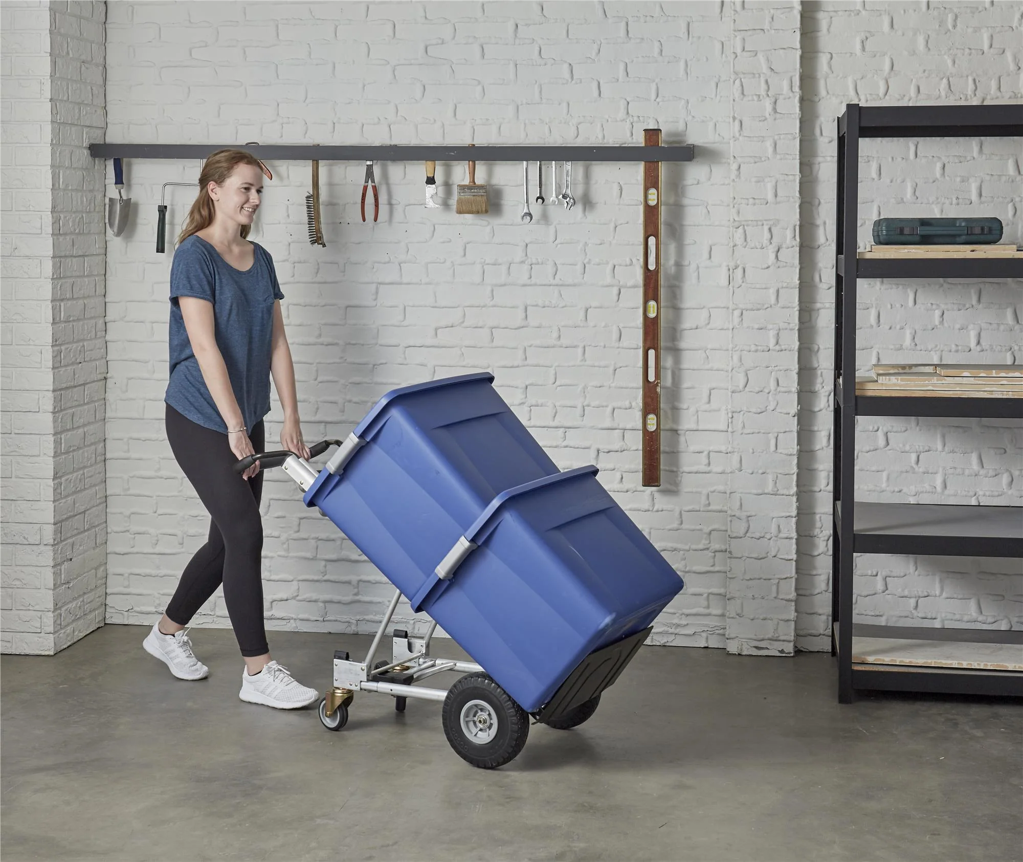 4-in-1 Steekwagen uit de Folding-serie met lekvrije banden