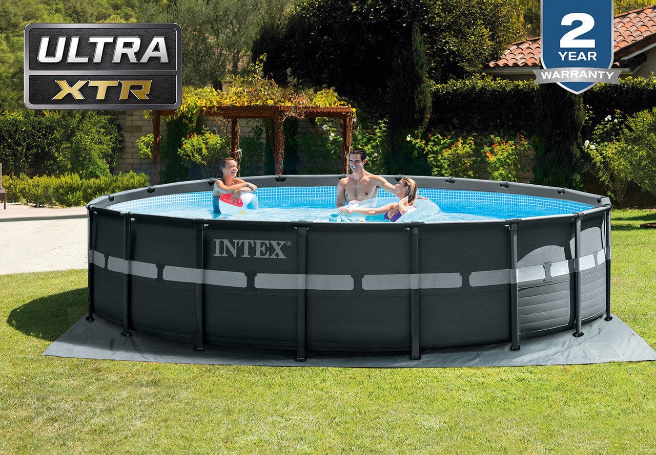 Intex Ultra XTR? Frame Opbouwzwembad 18 voet x 52 inch met Zandfilterpomp