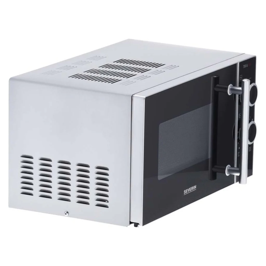 Severin magnetron met grill 700/900W MW 7771 Zwart / Zilver