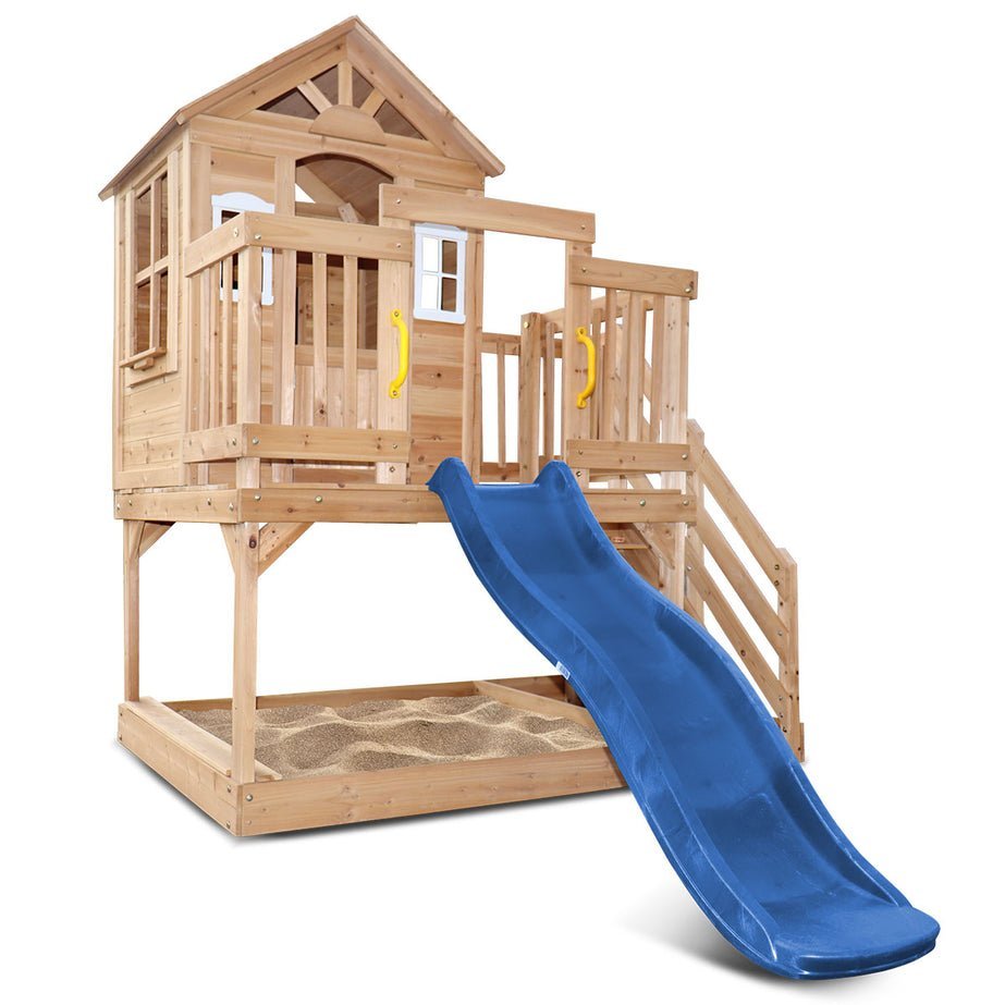 Lifespan Kids Silverton Cubby House with 1.8m Slide