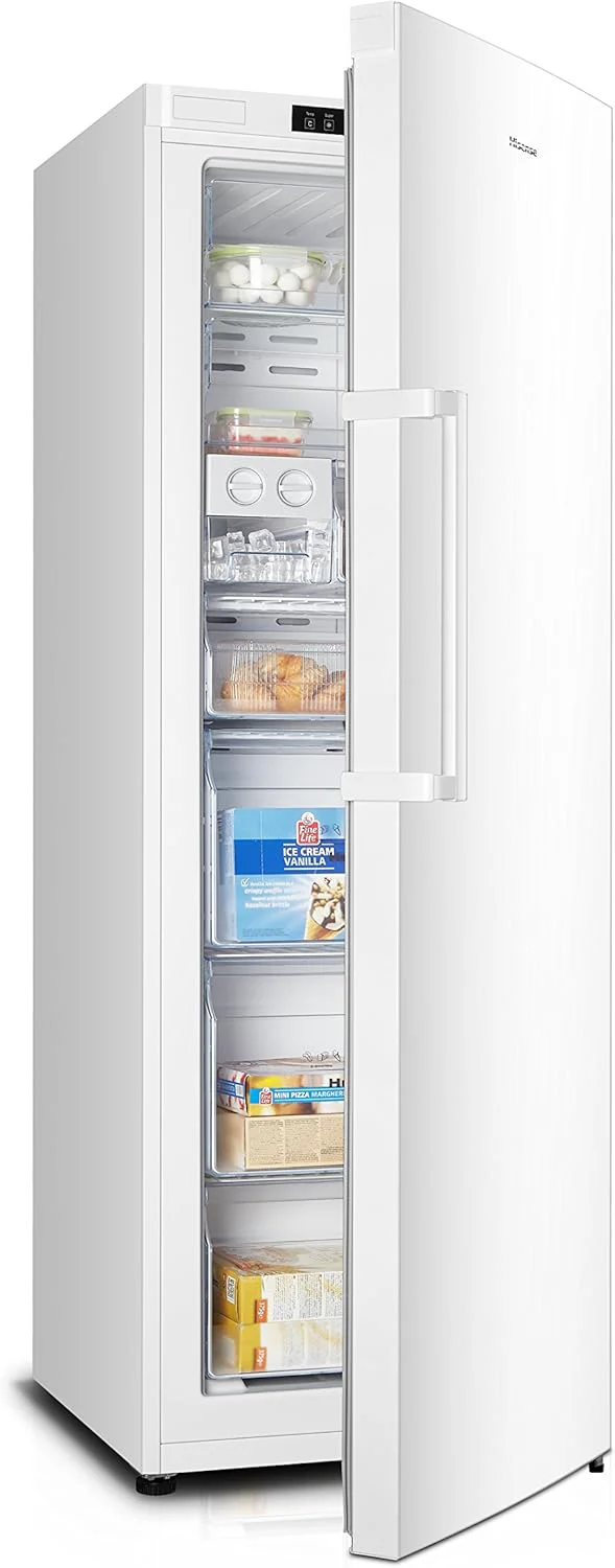 Hisense FV191N4AW2 Vriezer/ TotalNoFrost/ SuperFreeze/ Deuralarm/ Multiflow 360��/ BigBox/ 143,4 cm/ Vriesgedeelte 147 l/ 41 dB/ 205 kWh/Wit