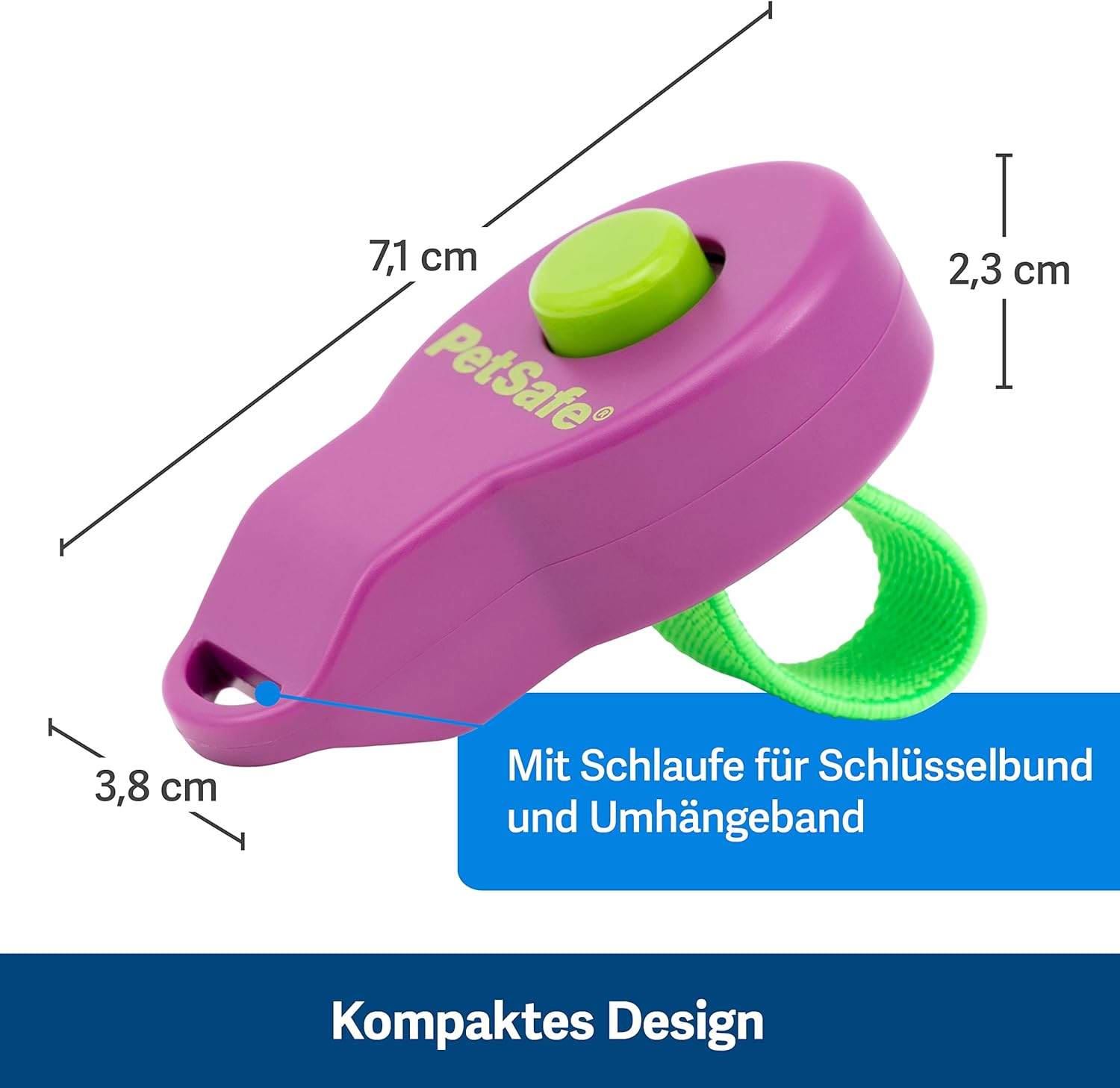 PetSafe Teach und Treat Ferngesteuerter Belohnungstrainer für Hunde, Training und Positive Verstrkung, 4 D Batterien ntig, Grau