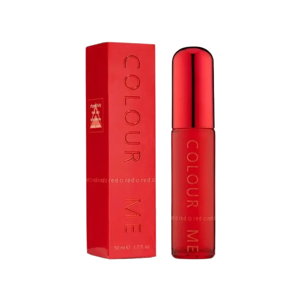 Milton Lloyd Colour Me Red Eau de Toilette for Women �?50ml Ladies Perfume