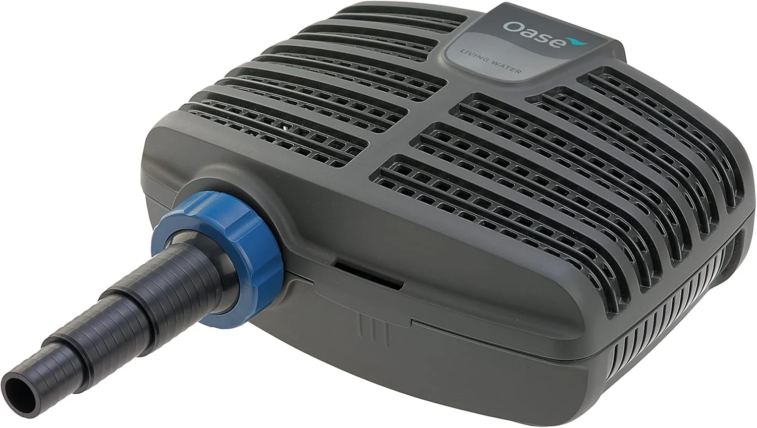 OASE 51096 Filter- en beeklooppomp AquaMax Eco Classic 5500, 5300 l/u pompcapaciteit, energiebesparende beeklooppomp, vijverpomp, filter, pomp, beekloop, donkergrijs