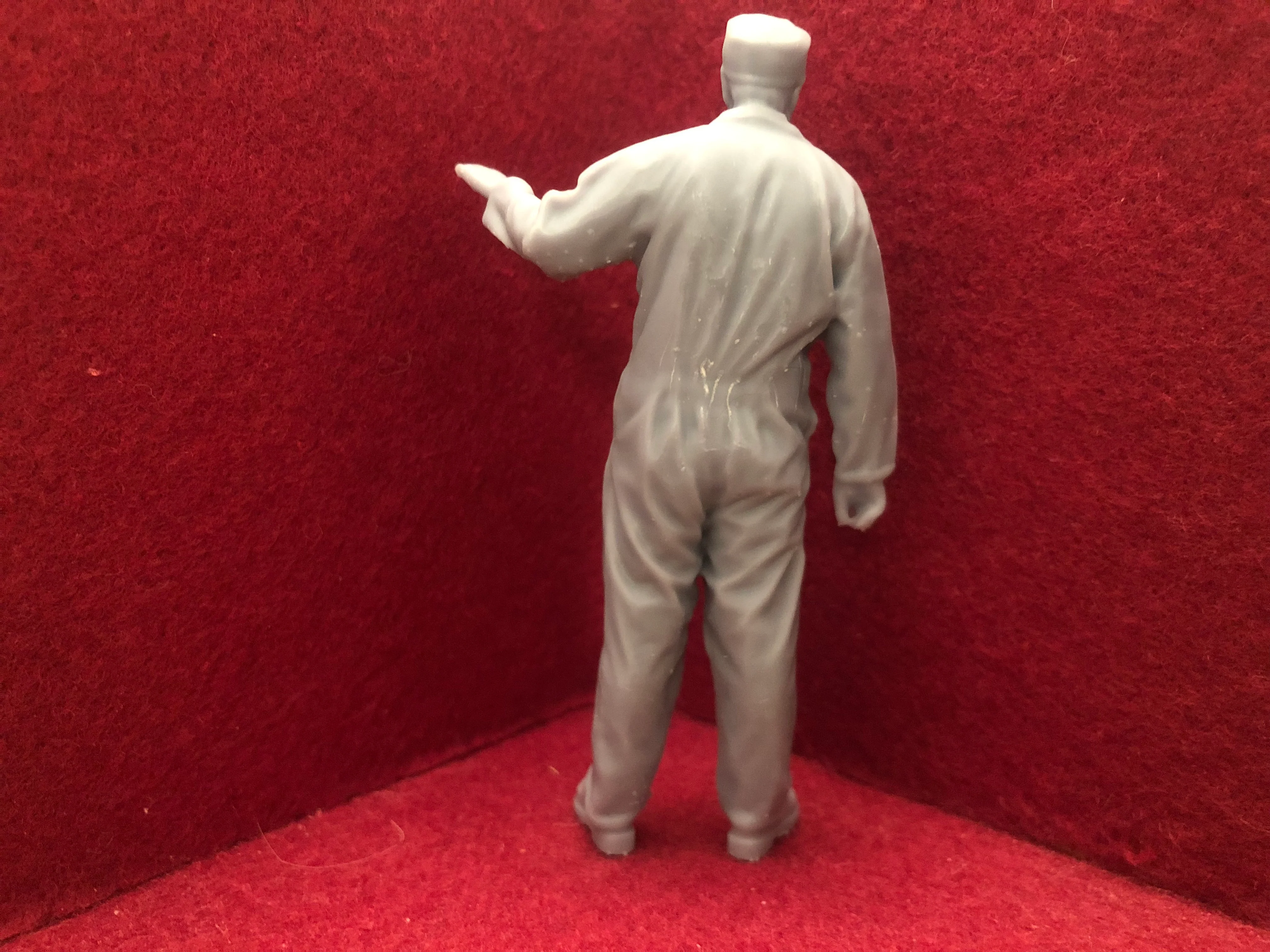 16mm figure  3D scan of a real person - D034 1:19 scale & SM32