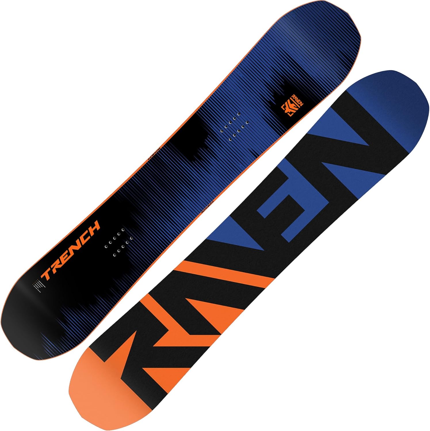 RAVEN Snowboard Trench Carbon Navy/Orange