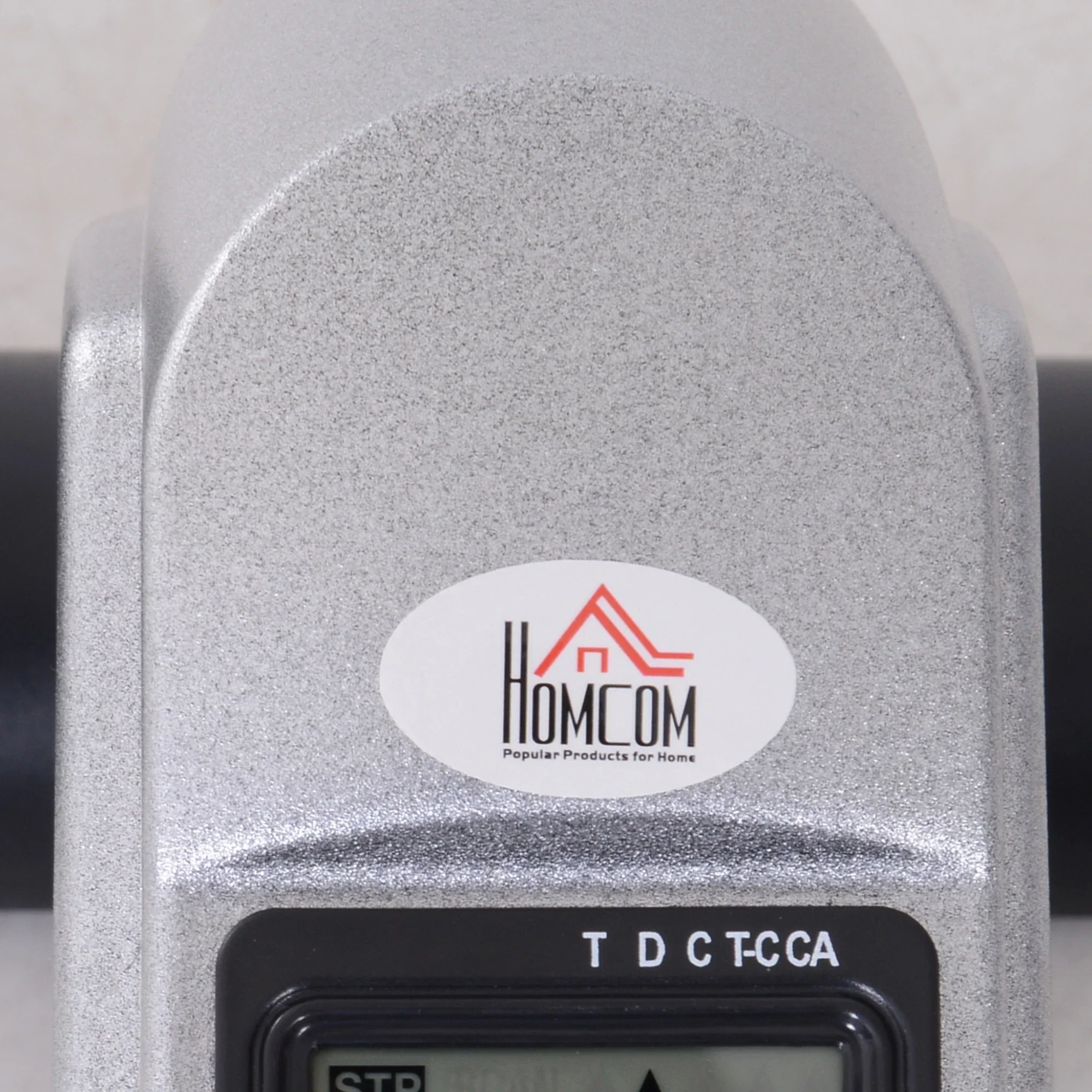 HOMCOM Minibike-peddelfiets hometrainer met lcd-display verstelbaar