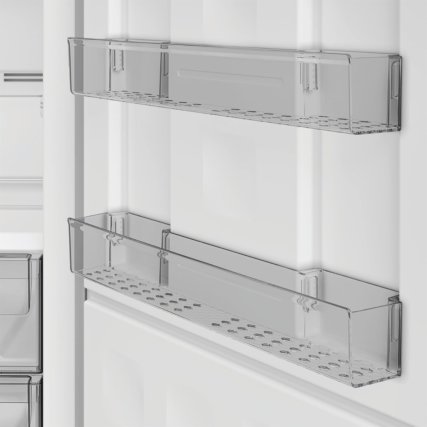 Bauknecht GKN WC19170D NoFrost Gefrierschrank, 404 l Nutzinhalt, 191 cm Höhe, Multi Zone, HomeWhiz App-Steuerung, Supergefrierfunktion, Soft Opening, leise 38 dB, Weiß