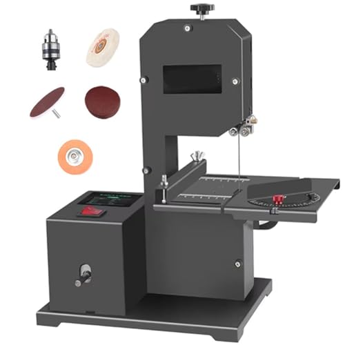 Sega da traforo, Macchina da Taglio per Legno da 800 W con Lama per seghetto Alternativo per la Lavorazione del Legno, 5 Carta vetrata, Altezza di Taglio 70 mm, Design Regolabile da 0 a 45° : Amazon.it: Fai da te