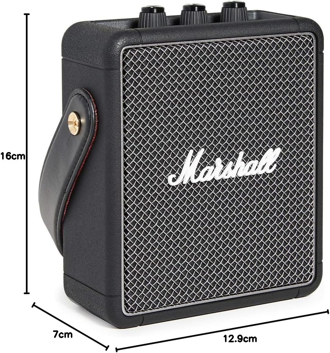 Marshall Stockwell II Portable Bluetooth Speaker - Black&Brass