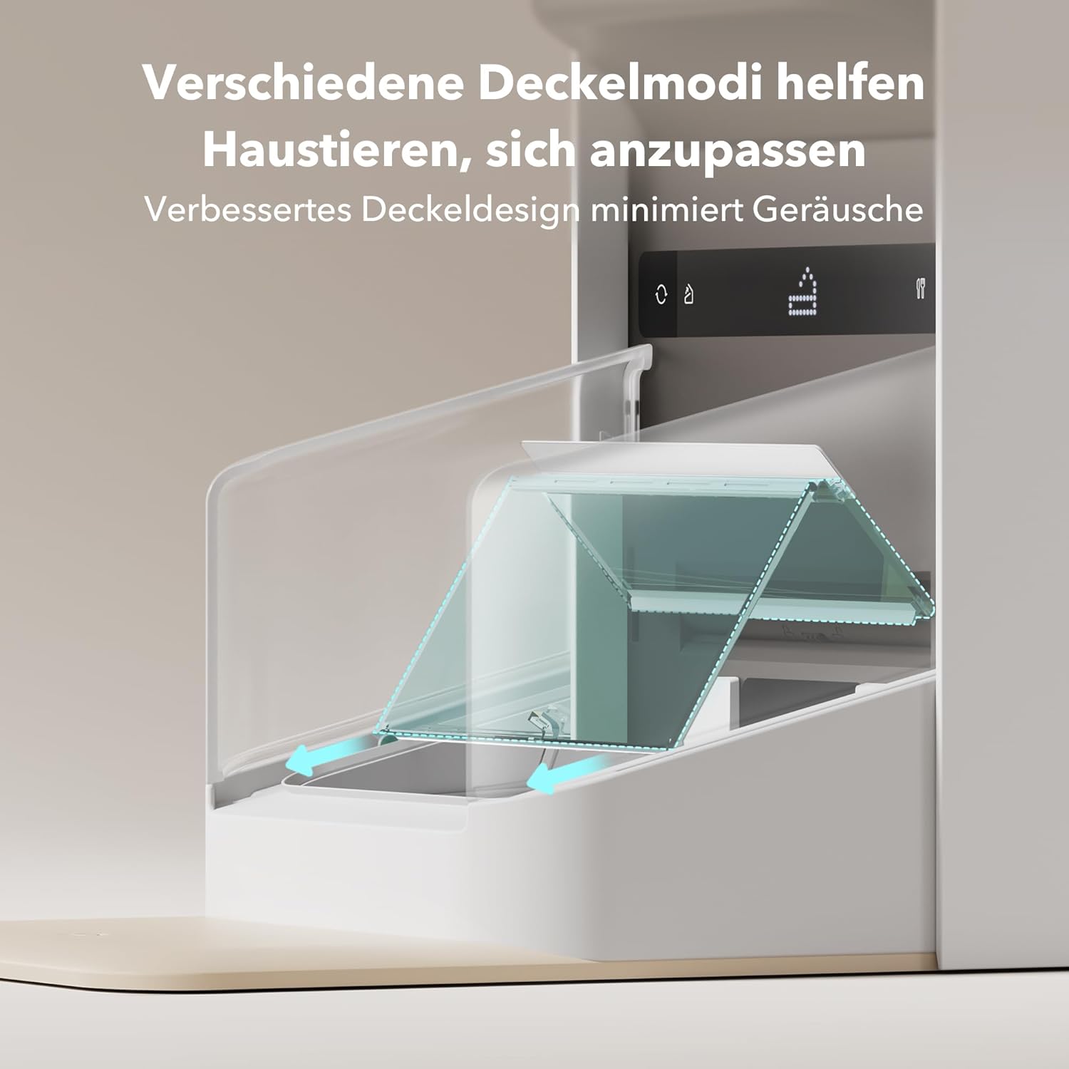 PETLIBRO RFID Futterautomat für Katze, 5G Wi-Fi Automatischer Haustier-Futterspender, Katzen-Futterautomat mit Collar-Tag-Sensor, Automatischer Katzenfutterspender mit App, 1–10 Mahlzeiten, 3L