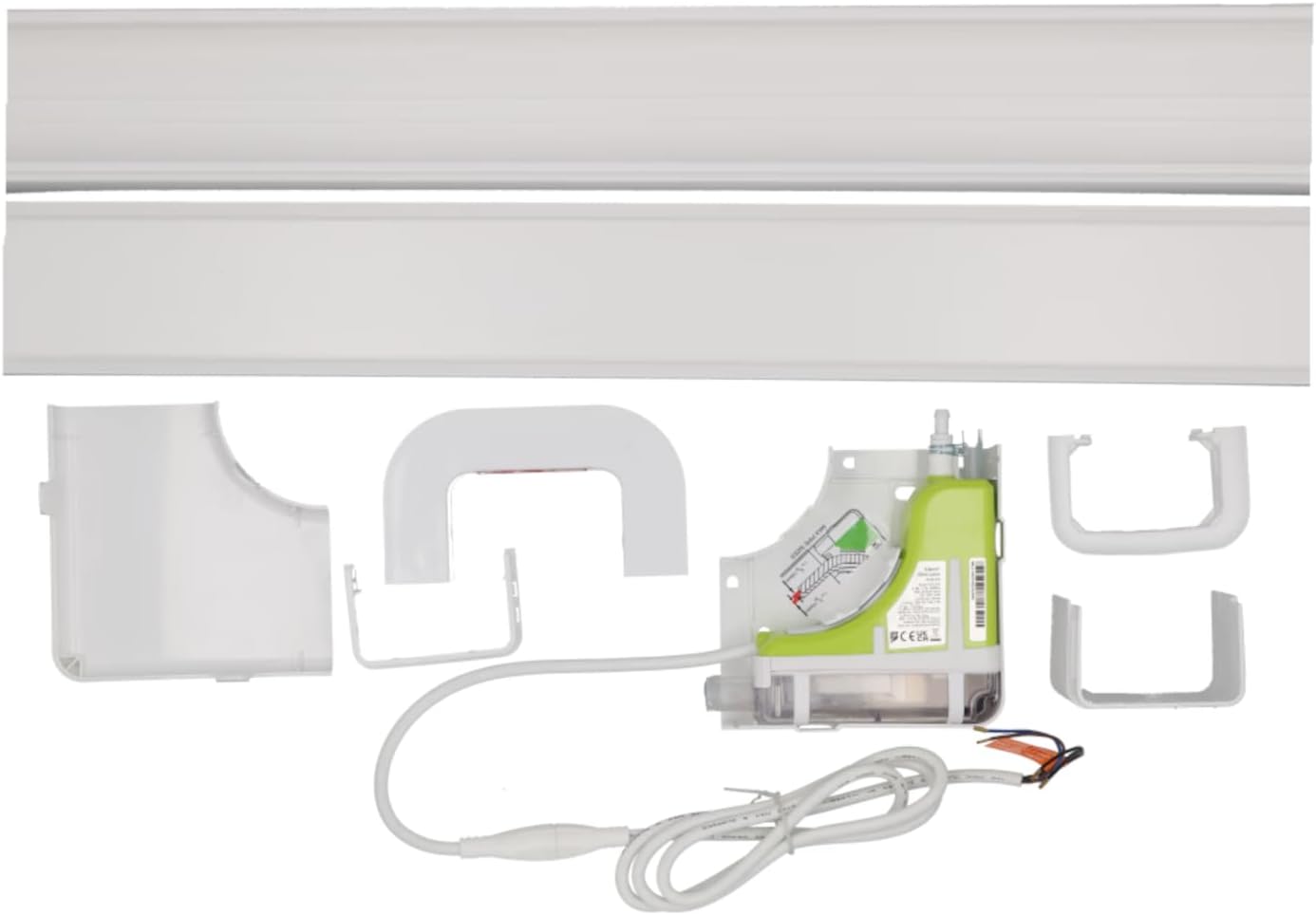ASPEN Silent + Mini Lime Eckkanal- Kondensatpumpe für Wand- Klimageräte / 5. Generation (Slimline)