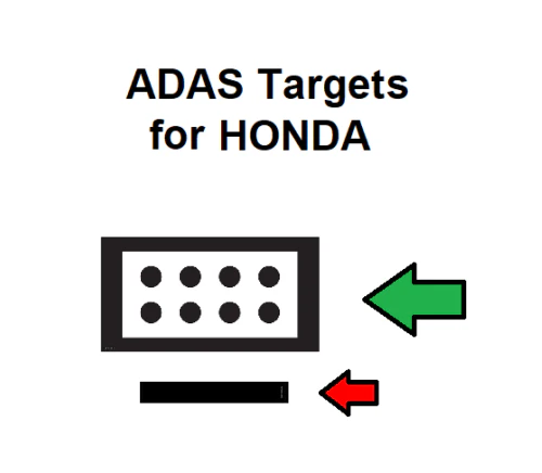 Honda ADAS AVM calibration mats - 070AK-SLEA110 - DIGITAL PATTERNS ONLY