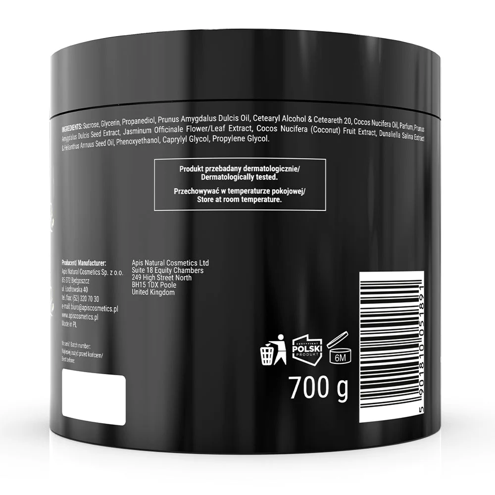 Apis Sunny Rio Smoothing Body, Hand & Foot Scrub | 700g