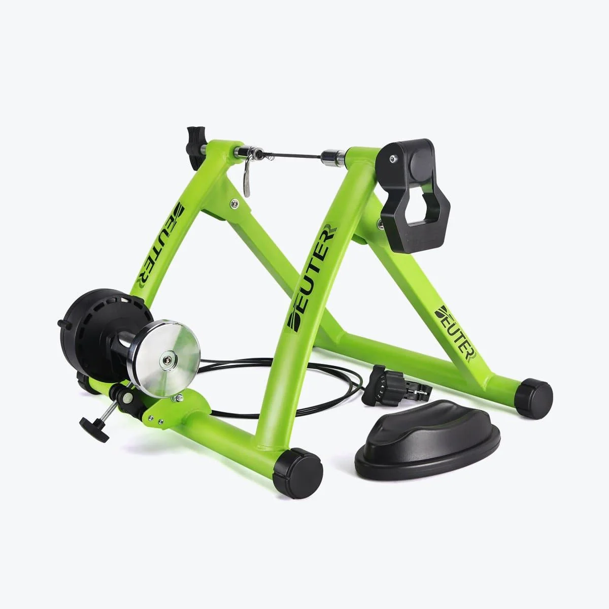 2025 Opvouwbare en Draagbare Fiets Trainer met 6 Weerstandsniveaus �C Stille Magnetische Weerstand, Snelklembevestiging