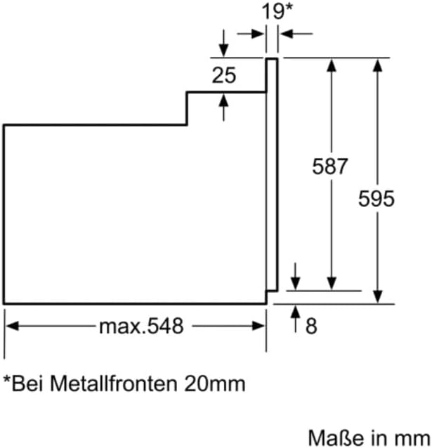 Siemens EQ211KAAB Einbau-Herd-Set iQ300, Integrierbare Herd-Kochfeld-Kombination 60 cm breit, Schnellaufheizung, granit Glanz Emaille, 3D Heißluft, Bräterzone, Schwarz