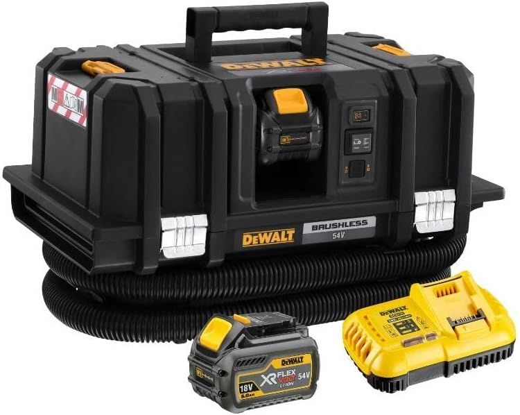 DeWalt 54V XR Flexvolt M-Class Dust Extractor, 15L Capacity