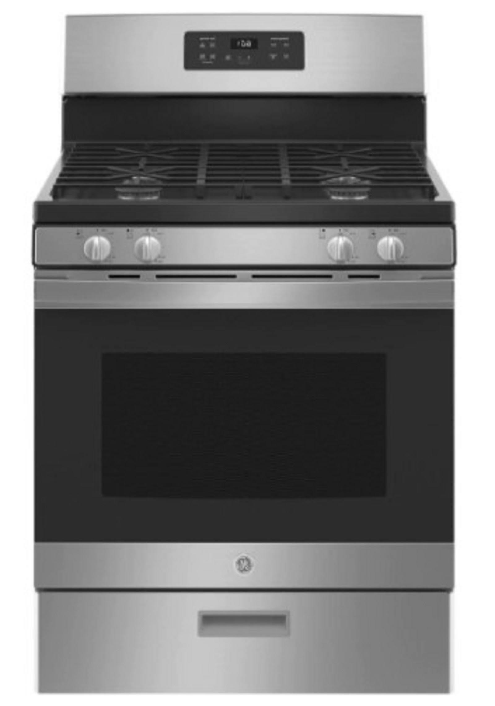 Enjoy cooking and baking 30-in 4 Burners 4.8-cu ft Freestanding GAS Range (Stainless Steel)