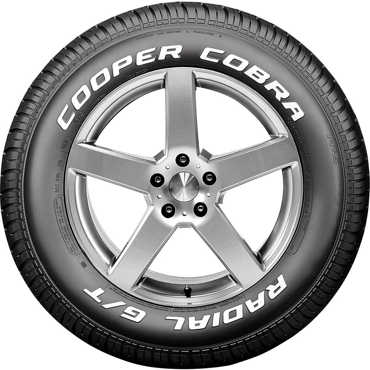 Cooper Cobra Radial G/T 275/60R15 All-Season Truck and SUV Touring Tires