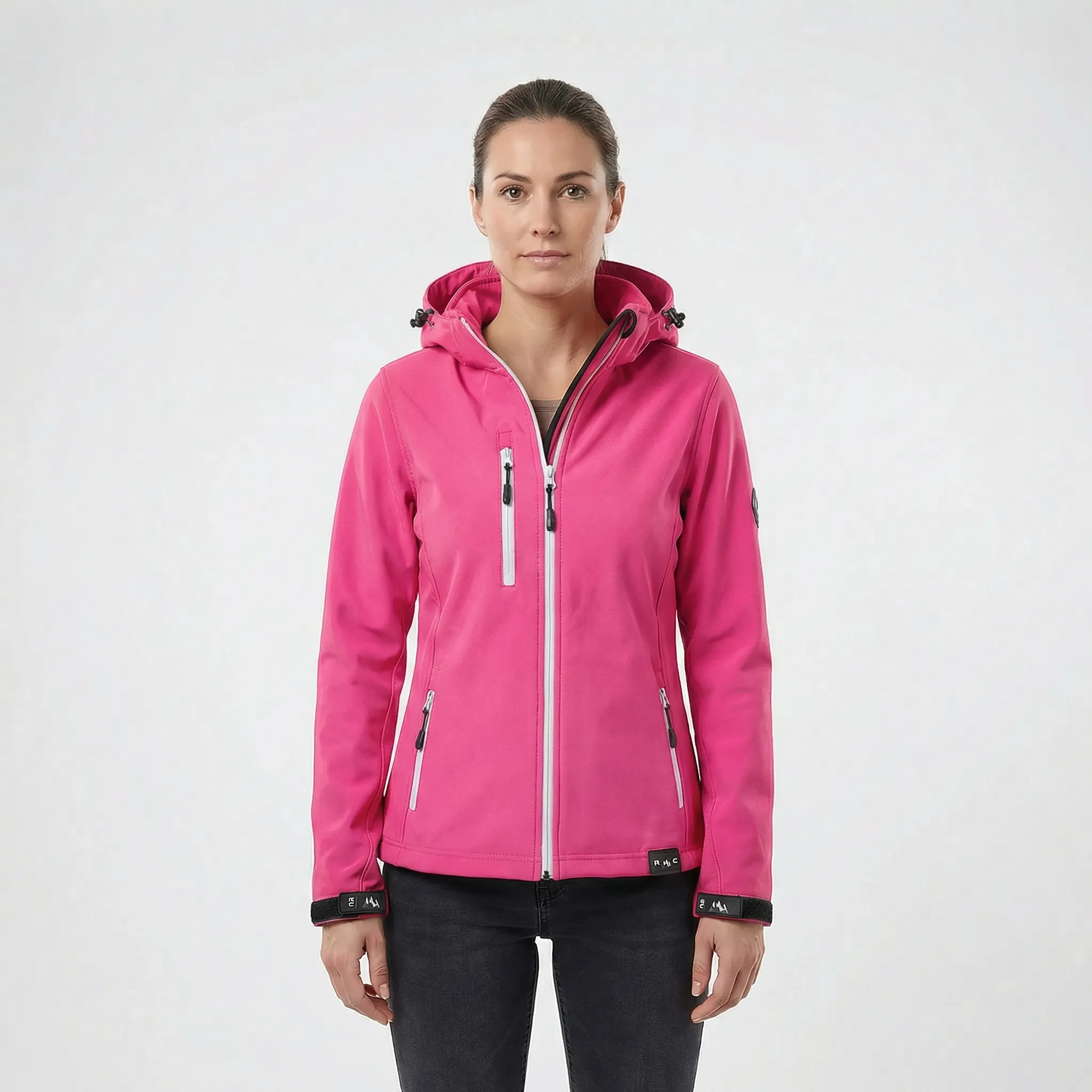 Damen Softshelljacke Mit Kapuze