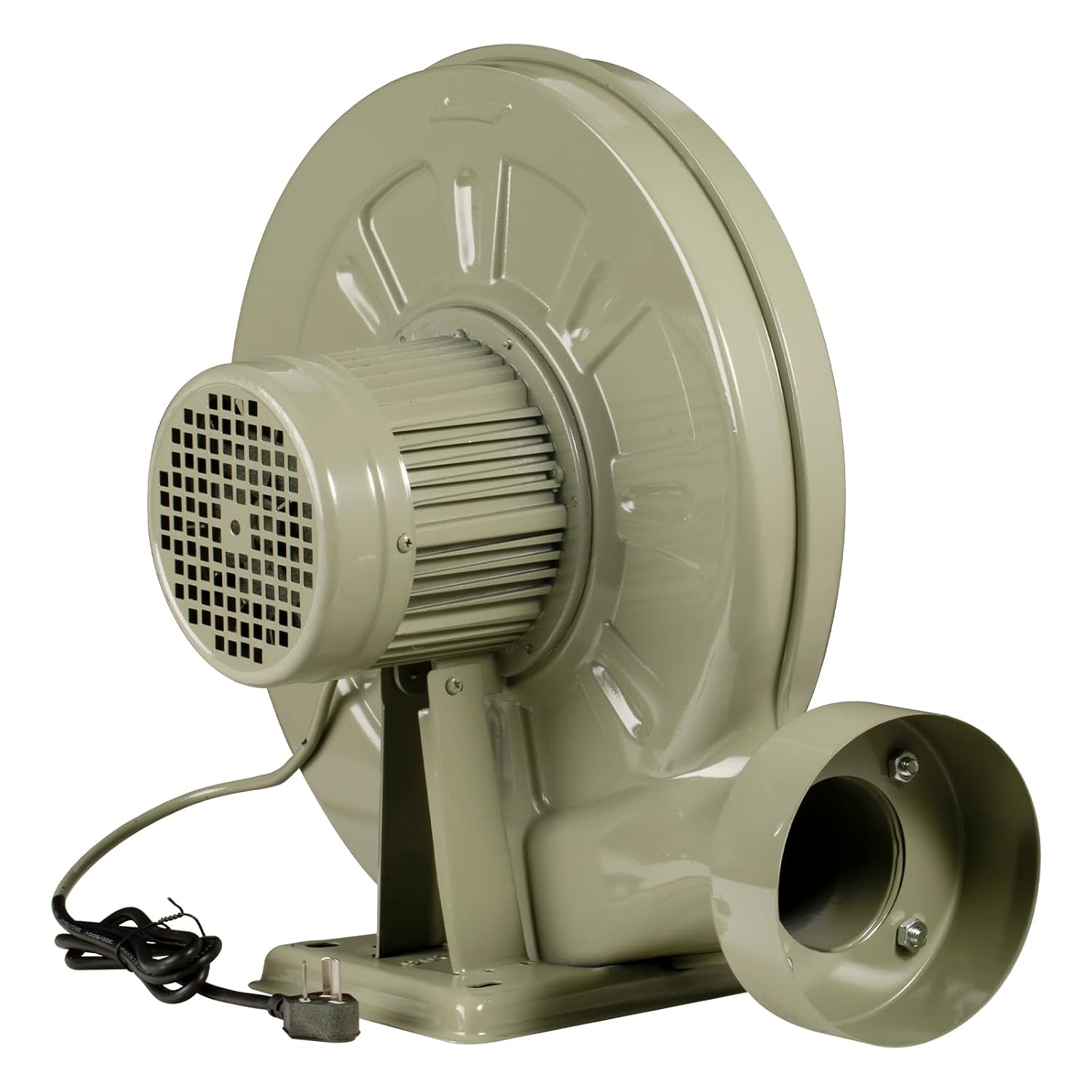 Cloudray 750W Industrial Fan Industrieller Abluftventilator 220V 50Hz Zentrifugalventilator für CO2 Laser Engraving Cutting Machine, High Air Volume, Hoher Luftdruck, Low Noise, Leicht Installierbar